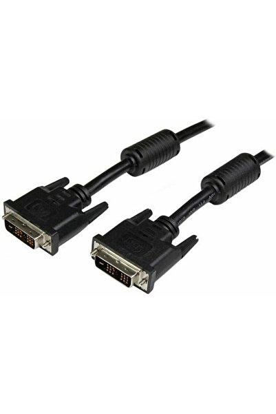 startech Καλώδιο DVI-D αρσενικό σε DVI-D αρσενικό, 2μ, Μαύρο (DVIDSMM2M)