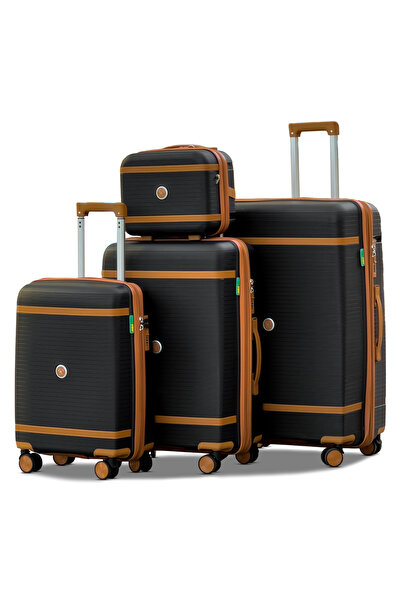 ZAAPPY Ultra Line Expandable PP 4 PCS Set (10/20/24/28 Inch) Luggage, Hard Sh...
