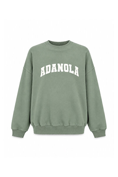 Özge Özgenç Bisiklet Yaka Oversize Sweat