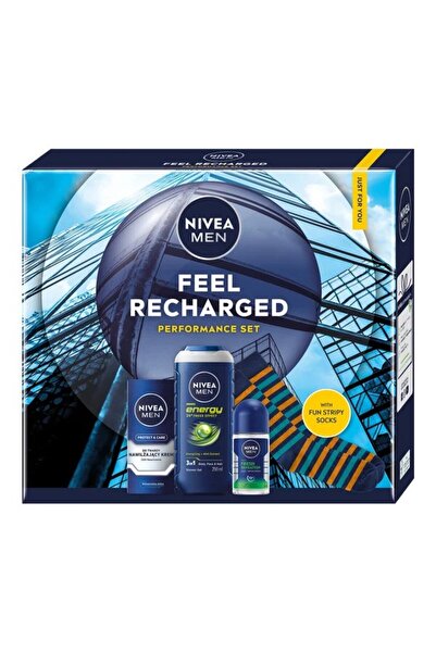 NIVEA Set Men Feel Recharged - Set de cosmetice pentru îngrijirea bărbaților ...