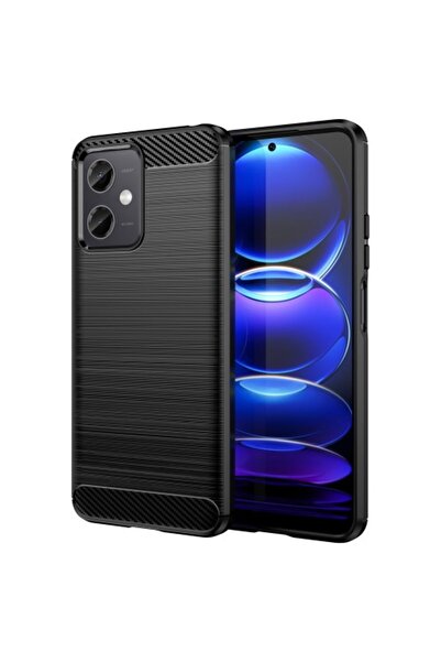 OEM Θήκη TPU Σιλικόνης με Βουρτσισμένο Ανθρακόνημα για Xiaomi Redmi Note 12 5...