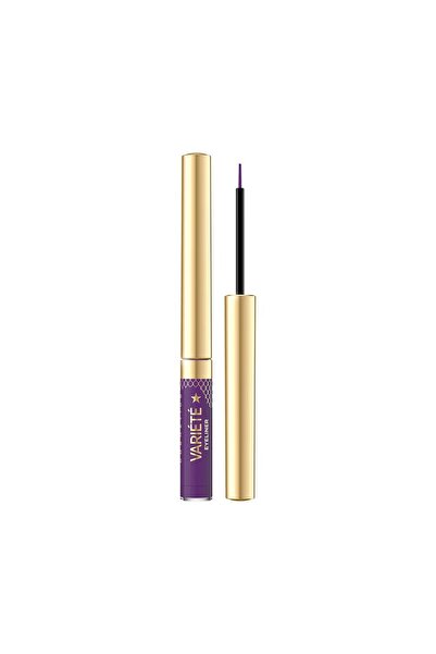 Eveline Variete Eyeliner rezistent la apă în nuanța Inkwell - 05 Ultraviolet ...