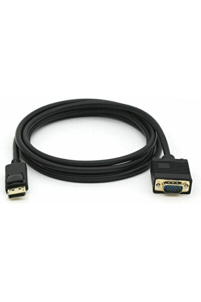 EQUIP Καλώδιο DisplayPort αρσενικό - VGA αρσενικό 2μ Μαύρο (119338)