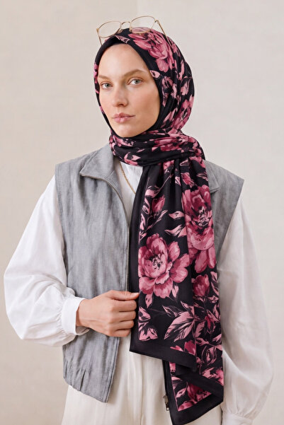 BONASERA EŞARP Women's Hijab Shawl Daily Printed Soft Shawl