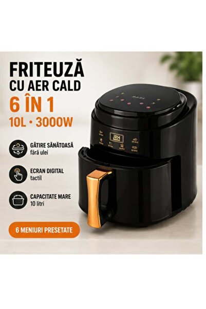 OEM Friteuza Fara Ulei Air Fryer , Displat Digital, Functie de Coacere jrh 10L