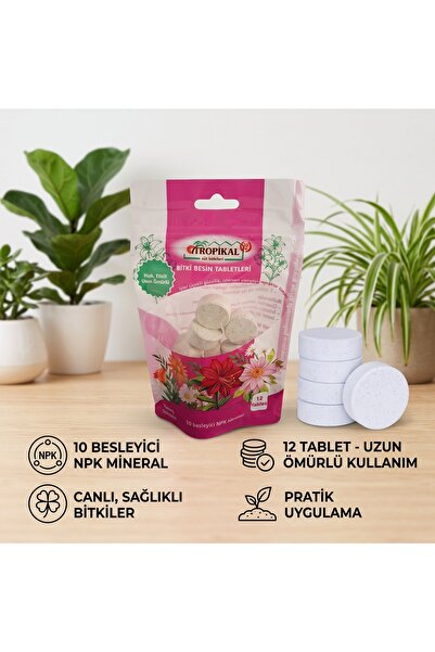 TROPİKAL Bitki Besin Tabletleri