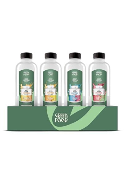 Green Foods Sample Box Beef Protein Isolate HSA Nutrition - 4 Flavors