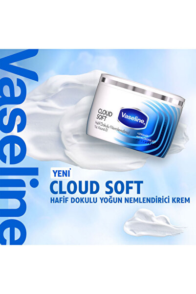 Vaseline Hafif Dokulu Nemlendirici Krem Cloud Soft 200 ml