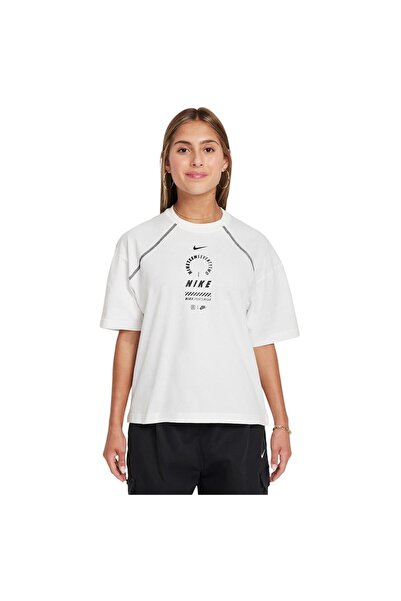 Nike Παιδικό Κοντομάνικο Αθλητικό Μπλουζάκι Μ / 10-12 ετών