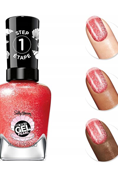 Sally Hansen Miracle Gel Oja semipermanentă fără lampă UV Roșu Perlat Rar 907