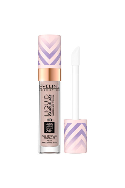 Eveline Camuflaj Lichid HD Rezistent la Apă - 04 NUCĂ DESCHISĂ 7.5ml