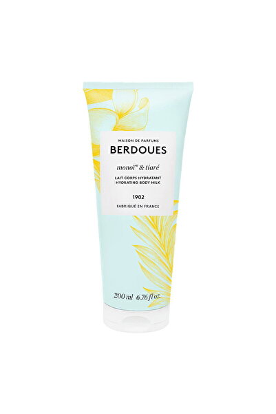 Parfums Berdoues Monoi & Tiare, Lapte de corp hidratant, 200 ml