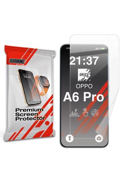 Grizz Glass Protector de ecran ceramic GrizzGlass pentru Oppo A6 Pro 5G, Acop...