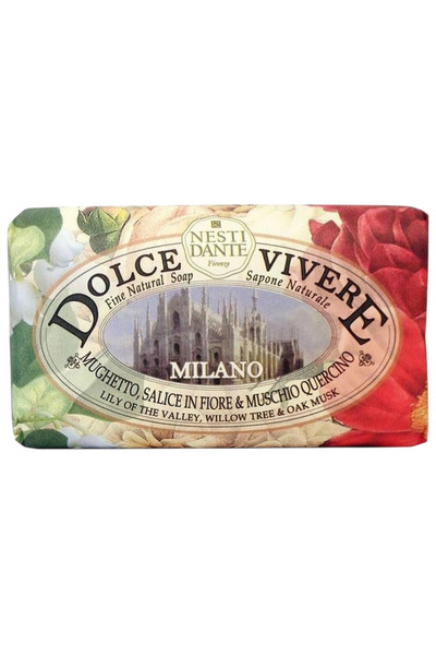 Nesti Dante , Dolce Vivere Milano, Cleansing & Hydrating, Scented Soap Bar, 2...