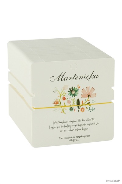 ZERO LAND Spt-Gld Marteniçka Bracelet (131137) Card White