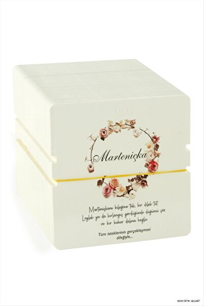 ZERO LAND Spt-Gld Marteniçka Bracelet (131141) Card White