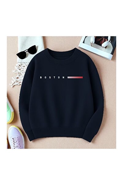 DAXİS Sportwear Company Printed Crewneck Sweatshirt