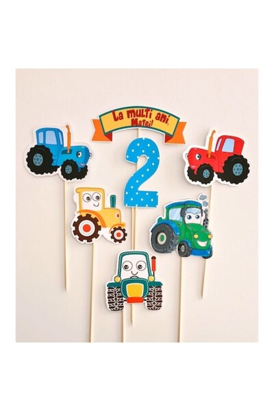 Aniversari de Neuitat Set de figurine tractor de desene animate
