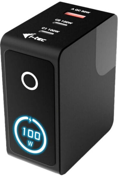 Other i-tec Σταθμός Φόρτισης με Θύρα USB-A και 2 Θύρες USB-C, Παροχή Ισχύος 1...