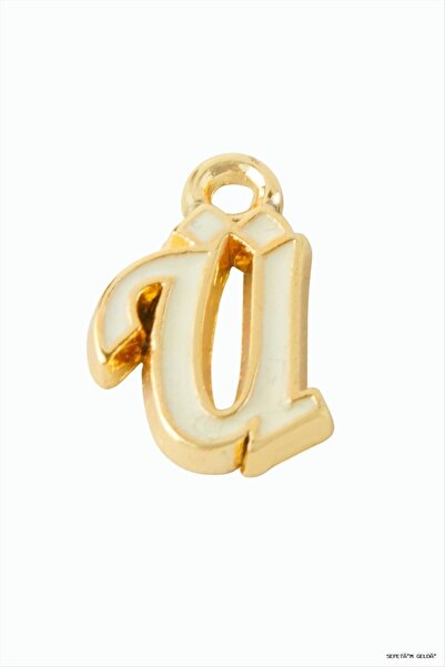 ZERO LAND Spt-Gld Yellow Colored Tassel Necklace (130336) Tip Letter