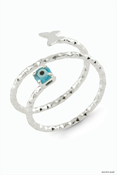ZERO LAND Spt-Gld Stone Joint Ring (130830) Silver Color