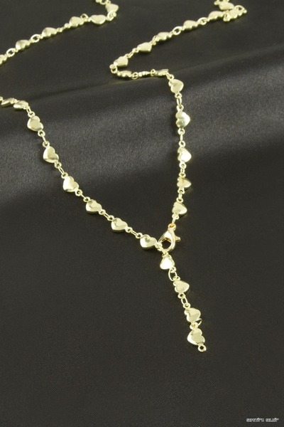 ZERO LAND Spt-Gld Heart Y (125055) Necklace Yellow