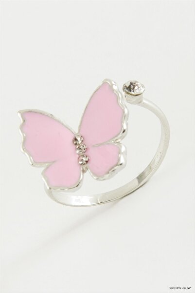 ZERO LAND Spt-Gld Stone Enamel Ring (132137) Silver Color