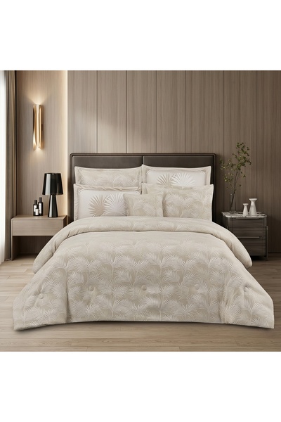 ShinyFlower Luxury European Jacquard Comforter Set | Elegant Textured Design ...