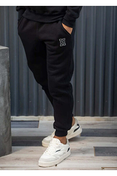 HENRY CLOTHING Ανδρική φόρμα H -Μαύρο 6-707