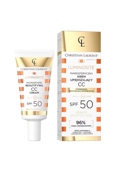 Christian Laurent Face cream Innovation Luminosite Microsphere Beautifying CC...