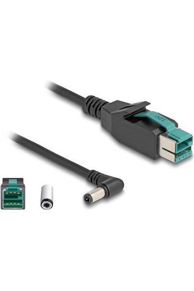 DELOCK Καλώδιο Poweredusb Αρσενικό 12 V σε DC 5.5 X 2.5 mm Αρσενικό DC - DC 1...