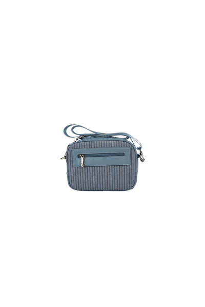 dukidasoturkiye Duki Daso Blue and White Striped Women's Cross Shoulder Bag |...