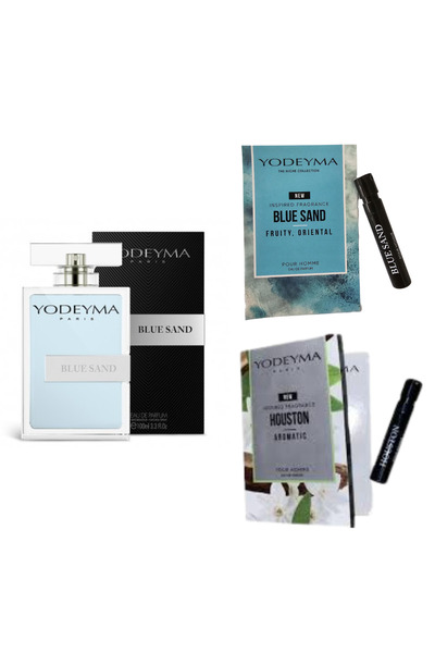 Yodeyma Blue Sand Apă de Parfum pentru Bărbați 100ml + 2 Mostre
