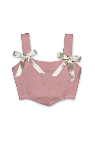 L'Aura Corset Pembe Renk Korse