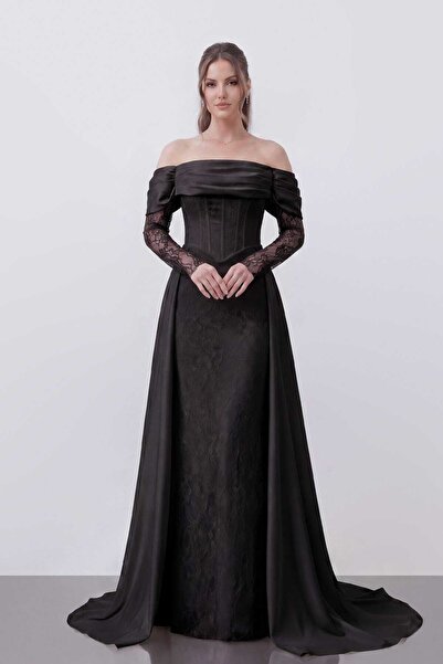 Dans Rochie ocazie dantela/satin