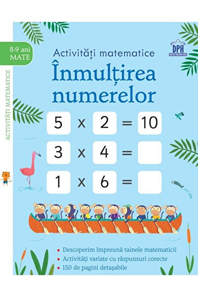 Didactica Publishing House Activitati matematice. Inmultirea numerelor 8-9 an...