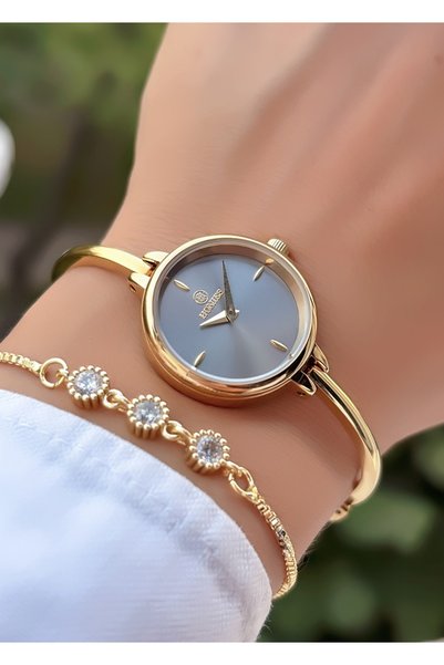 Homies Original-Women's Wristwatch - Minimal Case - Adjustable Steel Band - Bracelet Gift
