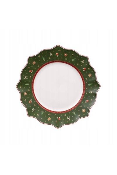like. by Villeroy & Boch Farfurie plată (verde) Toy's Delight Crăciun Villero...