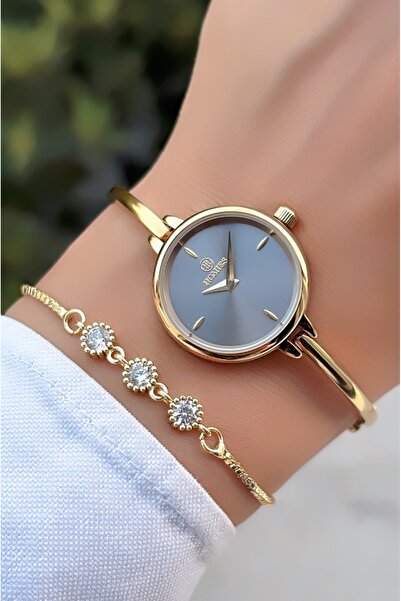 Homies Original-Women's Wristwatch - Minimal Case - Adjustable Steel Band - B...