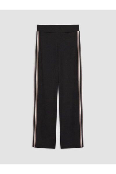 LC Waikiki Lcw Everyday Black Soft Touch Women's Sweatpants with Elastic Waist