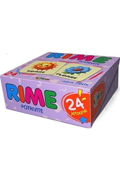 Dorinta Rime potrivite. 24 jetoane - Inesa Tautu