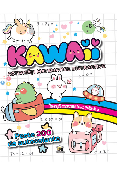 Editura DPH Kawaii - Activitati matematice distractive