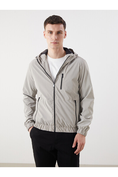 LC Waikiki Trendlucky Men's Hooded Jacket with Difference in Color