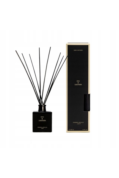 Cereria Molla Difuzor Premium cu bețișoare 100ml Oud și Piele - HISZPANIA