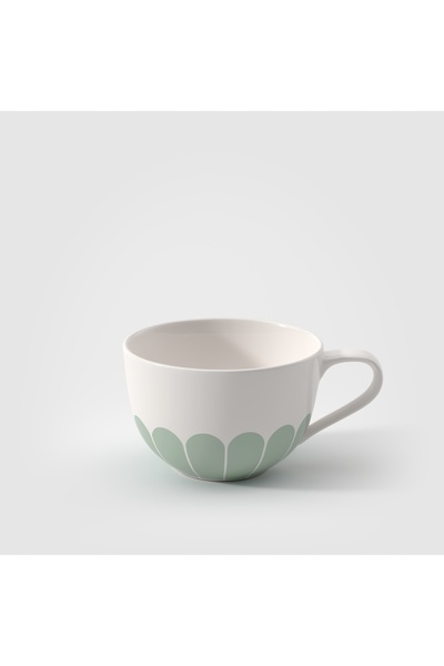 like. by Villeroy & Boch Ceașcă de cafea albă pentru cappuccino 300 ml Fleur ...