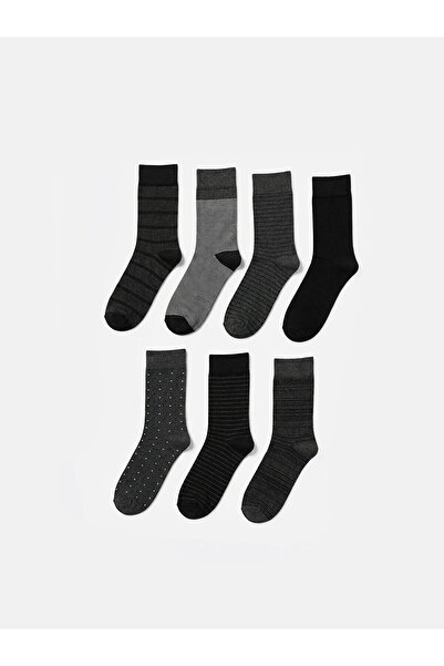 LC Waikiki Lcw Accessories Mixed Patterned Men's Socks 7-Pack