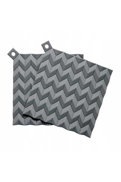 Rig Tig Set de 2 suporturi pentru oale fierbinți (gri) Hold-on Rig-Tig