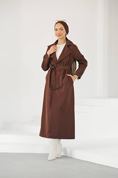 MOT Lined Waterproof Long Trench Coat