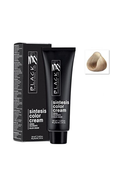 BLACK PROFESSIONAL LINE Μόνιμη Κρέμα Βαφής - Sintesis Color Cream, απόχρωση 1...