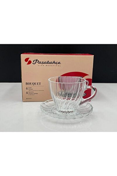Paşabahçe 950191 BOUQUET ÇAY TAKIMI 4 LÜ
